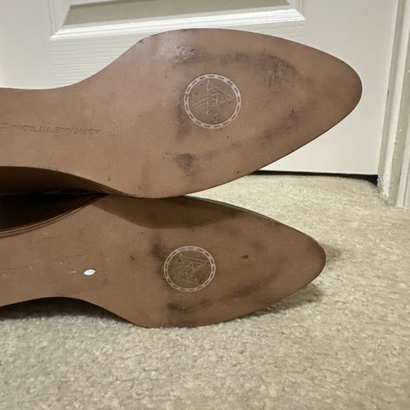 Adrienne Vittadini Suede Ankle Boots Tan Taupe - Picture 8 of 12